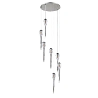 Люстра **56 см, 7*E14*40W, Arte Lamp Waterfall A1577SP-7CC, Хром