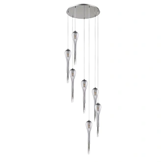 Люстра **56 см, 7*E14*40W, Arte Lamp Waterfall A1577SP-7CC, Хром