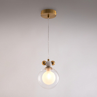Светильник 13 см, Freya Pitch FR5364PL-01BS, латунь