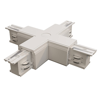 Комплектующие для накладной трековой системы Maytoni Technical Three phase track system Trinity TRA005CX-31W белыйIP 20