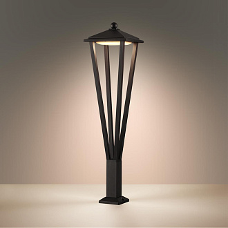 Светильник 80 см, 12W, 3000K, ODEON LIGHT BEARITZ 6655/12GL3, черный