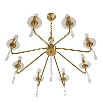Люстра *72*50-89,5 см, 8*E14*40W, Lumion Suana LUM8319/8, золотой