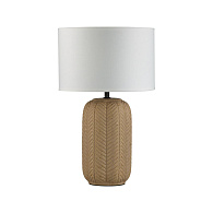 Настольная лампа *25*42 см, E27 1*40W,  К, Lumion Chi 5665/1T, бежевый, белый