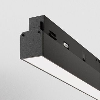 Трековый светильник 60,4*2,2*-4,4 см, *LED*24W, 2700-6000K, Maytoni technical Dim Smart Zigbee EXILITY TR030-4-24WTW-DSZ-B, Черный