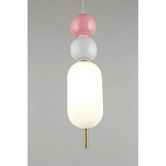 Детский светильник 10*50-150 см, 1*G9, 5W, Aployt ROSABELLA APL.320.06.01, латунный