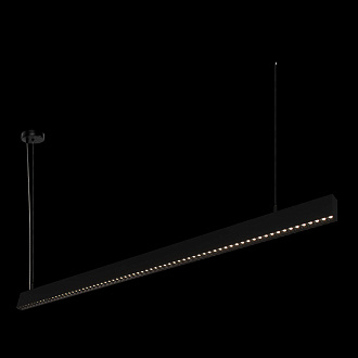 Подвесной светильник 120*4,5*7,5 см, 1*LED*40W 4000K LOFT IT Vim 10318/B Black черный