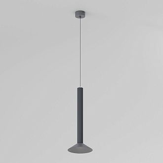Подвесной акцентный светильник 15*15*156 см, LED, 7W, 4000K, Elektrostandard Fest 50315 LED, графит