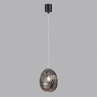 Подвес 14*14*151,5 см, 1 G9*40W, Odeon Light Mussels, черный 5038/1
