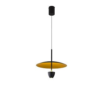 Светильник 35 см, 7W, 4000K, Kink Light 08466-35,19(33), черный-золото,с механизмом регулировки высоты