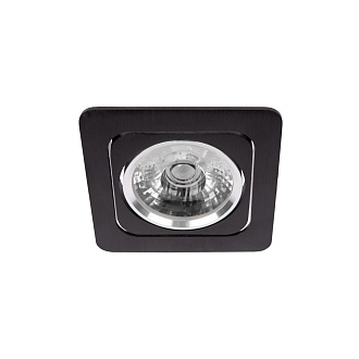 Встраиваемый светильник 12*12*7 см, 1*LED*20W 4000K LOFT IT Screen 10328/B Black черный, вр 7*8,5 см