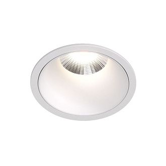 Светильник встраиваемый 8,5*8,5*7,7 см, вр 7,5 см, *LED*12W, 3000K, Denkirs Grena DK4500-WH, белый
