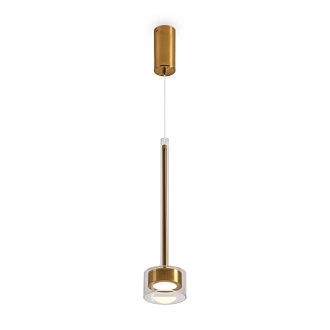 Подвесной светильник *10*64-252 см, 1*LED*6W, 3000K, Freya  FR5633PL-L6BS, Латунь