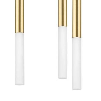 Подвесная люстра *34*41-121 см, *LED*25W, 4000K, Lightstar Tubo L5T747143, золотой
