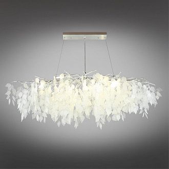 Подвесная люстра 120*60*80-150 см, 13*G9, 5W, Aployt Zhozefina APL.849.33.13, хром