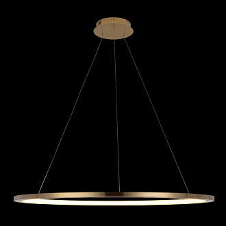 Подвесной светодиодный светильник Loft IT Ring 10014XL, 36W LED, 3000K, диаметр 100 см, золото