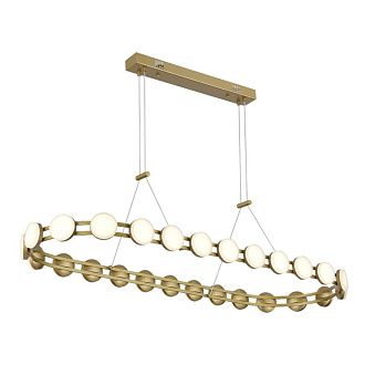 Подвесная люстра 110*42*120 см, 1*LED*50W, 4000K, ST-Luce Monro SL6610.203.26, золотой