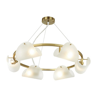 Люстра 70*124 см, 6*E14 Lumion Fioro 6571/6 медный