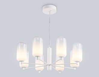 Подвесной светодиодный светильник **28- см, **W, 3000K, Ambrella Light High Light LH11109, белый