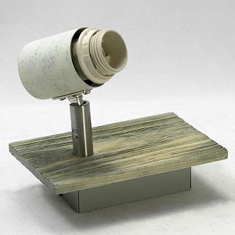 Спот Lussole GRLSP-8058, дерево-серый