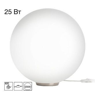 Настольная лампа 30 см, Citilux RON CL941D30T1, матовый хром