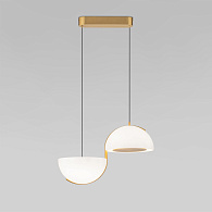 Подвесной светильник 23*45*150 см, LED*26W, 4000K, Eurosvet Emisfero 50083/2 LED, золото, a069299
