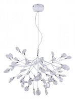 Светильник подвесной 98 см, Crystal Lux EVITA SP63 WHITE/TRANSPARENT Белый