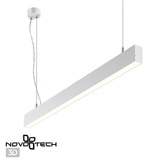 Светодиодный светильник 90 см, 42W, 4000K, Novotech Iter 358879, белый