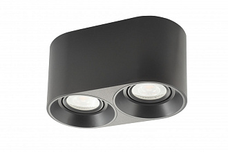 Светильник 19*10 см, MR16(G5,3) 10W, Denkirs DK3036-BK черный