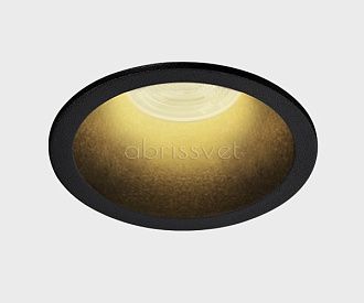 Встраиваемый светильник Megalight M01-1010 black, черный, вр 7,2 см