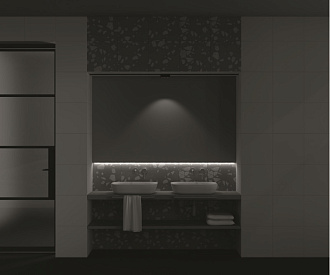 Светильник 12 см, 6W, 3000K, Maytoni Points TR082-1-6W3K-M-B, черный