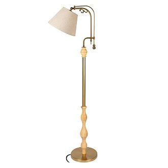 Торшер 160 см, Loft IT Elaine 10569F Light wood, свето-коричневый