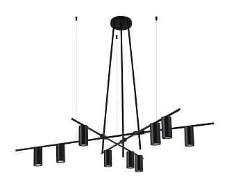 Светильник 125 см, Kink Light 07621-9,19, черный