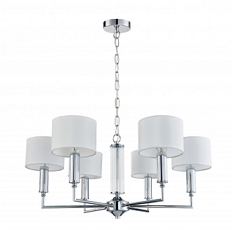 Подвесная люстра Favourite Laciness 2607-6P, D660*H300/1350, хром