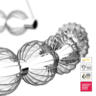 Светильник 70 см, 26W, 4000K Maytoni Amulet MOD555PL-L26CH4K, хром