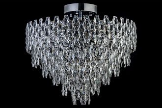 Люстра подвесная *60*52 см, 12*E14*40W, Arti Lampadari Osoppo Osoppo E 1.5.60.100 N, Никель