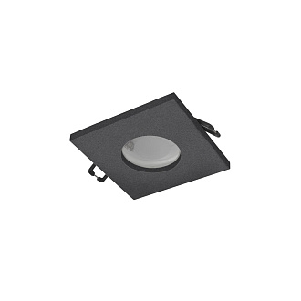 Встраиваемый светильник 8,5*8,5*3 см, GU10 LOFT IT Chip 10338/A Black черный, вр 6*7,5 см
