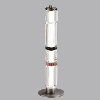 Настольная лампа 44 см, 15W, 4000K, Odeon Light 5456/15TL, никель