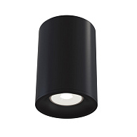 Светильник 8,5*8,5 см, GU10 50W, Maytoni Alfa C012CL-01B, черный