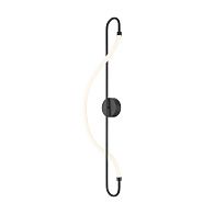 Бра 90*35*-8 см, *LED*20W, 4000K, Freya Нарядный/Fancy FR6059WL-L28B, Черный