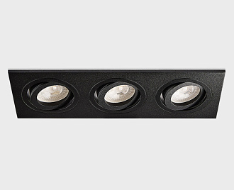 Встраиваемый светильник Megalight SAG303-4 black, черный, вр 24 см