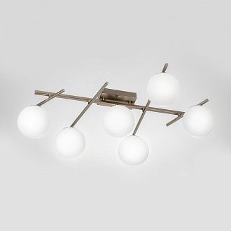 Светильник 90 см, 72W, 3000-5500K, Citilux DORSY CL223161 LED, матовый хром