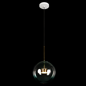 Подвесной светильник 30*52 см, 1*LED*10W LOFT IT Bolle 2027-P1 Blue золото