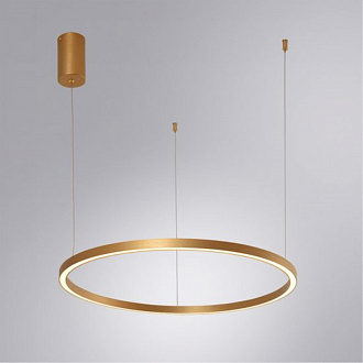 Люстра 60*150 см, 1*LED 42W 4000K медный Arte Lamp Smooth A2223SP-1PB