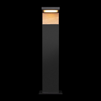 Уличный светильник 10*12 см, 1*LED*5W, 3000К Loft It 100001/600 Oak, Черный, золото