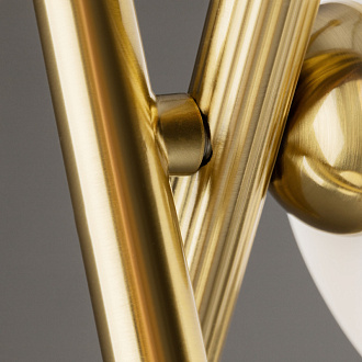 Светильник 35 см, Freya FR5259PL-02BS, латунь