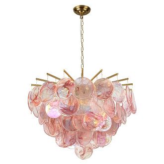 Подвесная люстра 80 см, LOFT IT Lolly 10492/800 Pink, золото