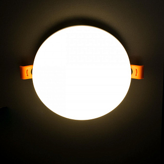 Встраиваемый светильник 12 см, 15W, 3000K Citilux Вега CLD5315W белый