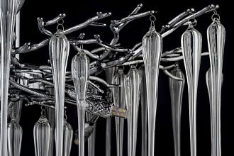 Люстра потолочная *76*58 см, 10*G9*40W, Dio D`arte Tavenna Nickel Tavenna H 1.3.76.101 N, Никель