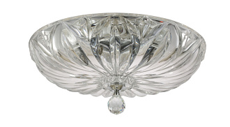 Светильник потолочный 40 см, Crystal Lux DENIS D400 CHROME Хром
