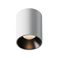 Накладной светильник 7,5*7,5*9 см,  LED, 12W, 3000К, Maytoni Technical Alfa LED C064CL-12W3K-RD-WB белый